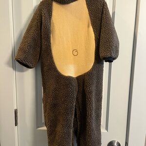 Cozy monkey costume